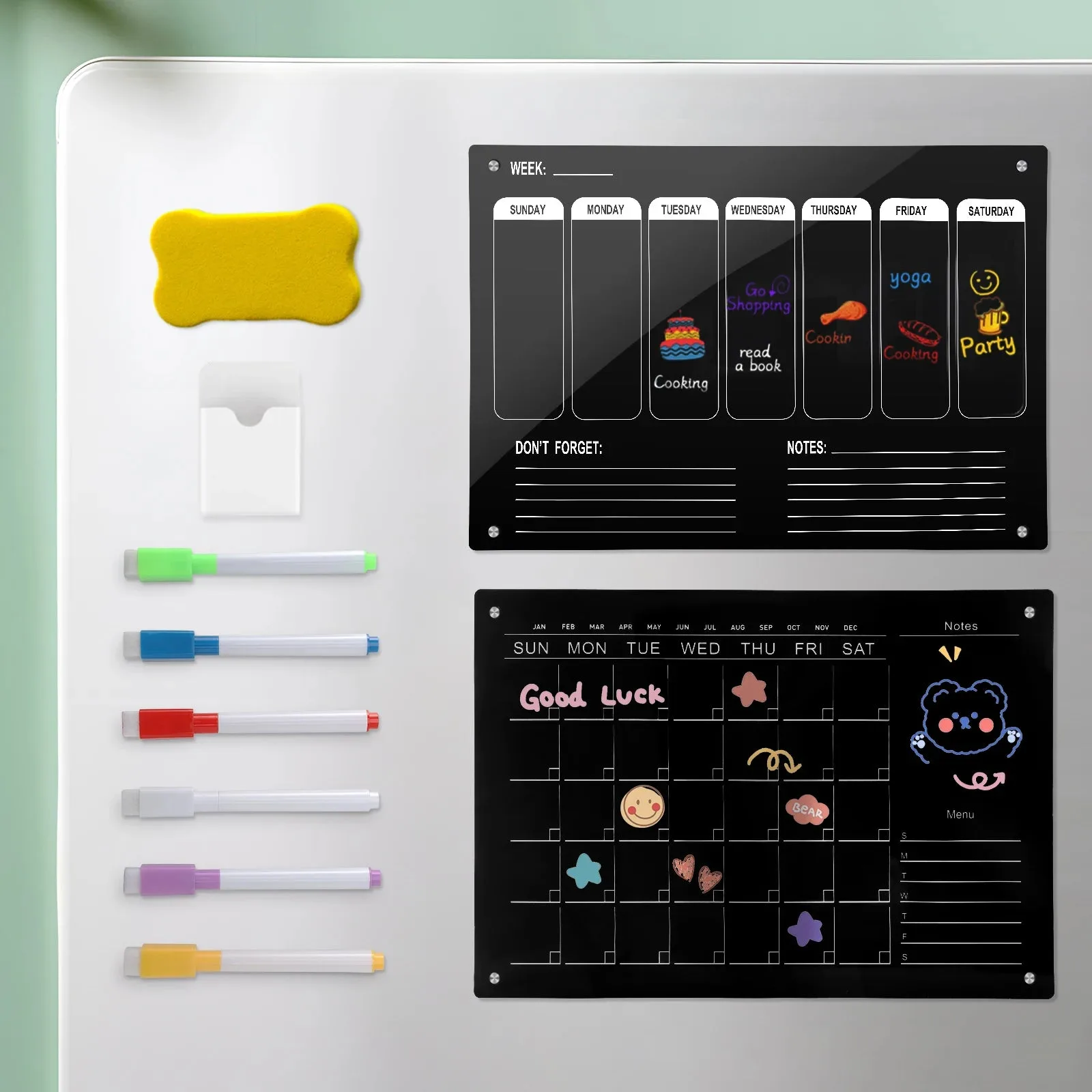 Petit tableau magnétique frigo