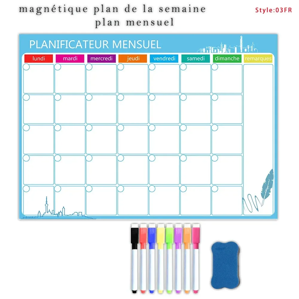 Semainier magnétique