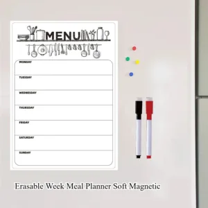 Planning magnétique hebdomadaire