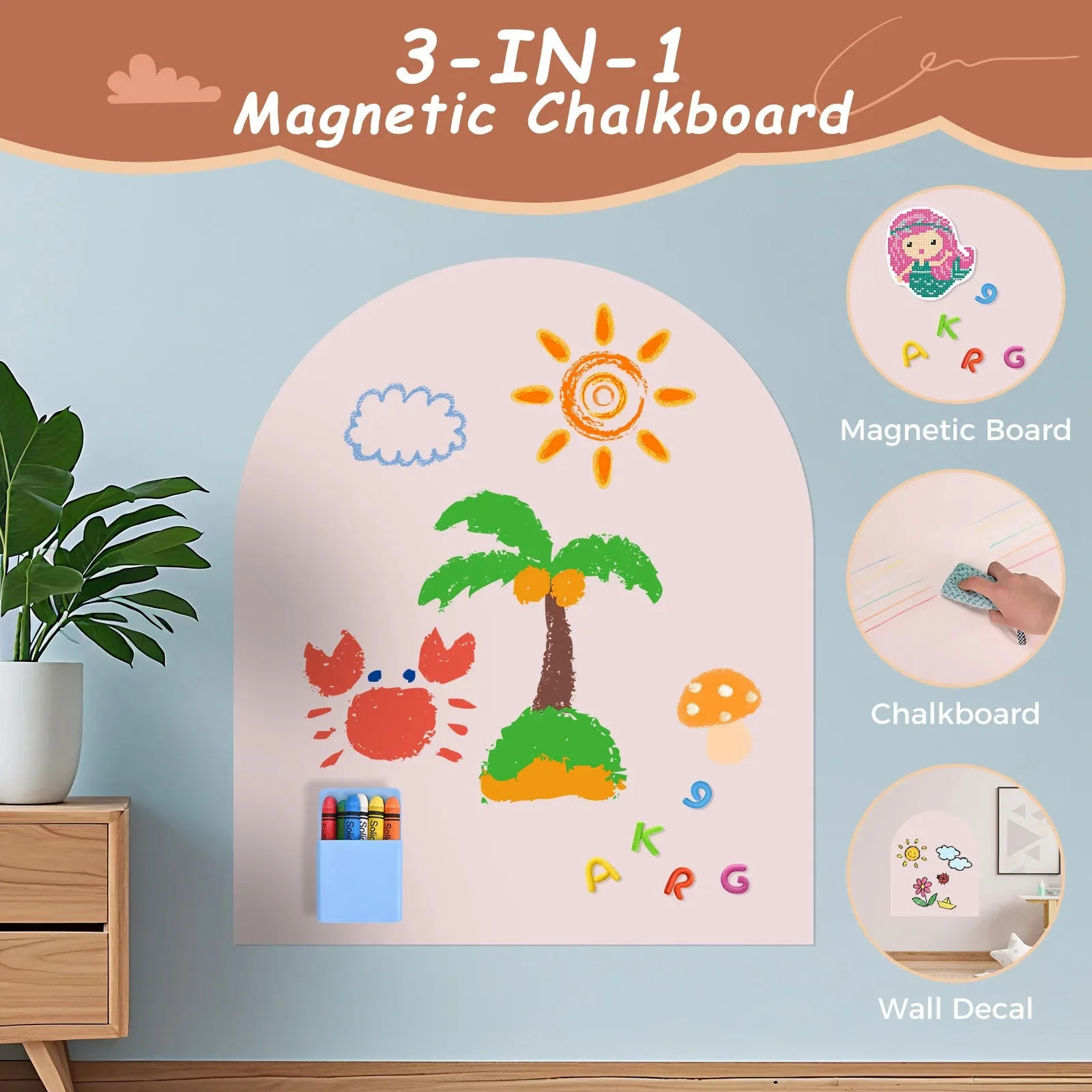 Calendrier magnétique enfant