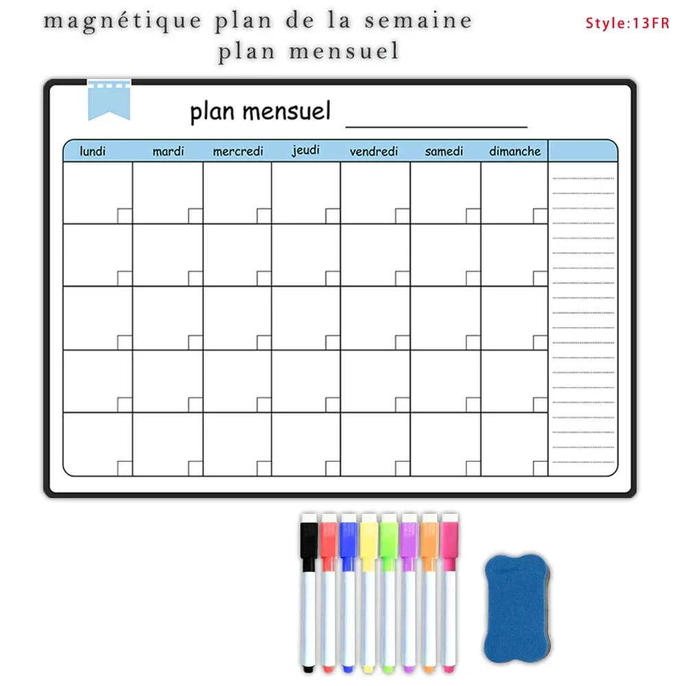 Semainier magnétique